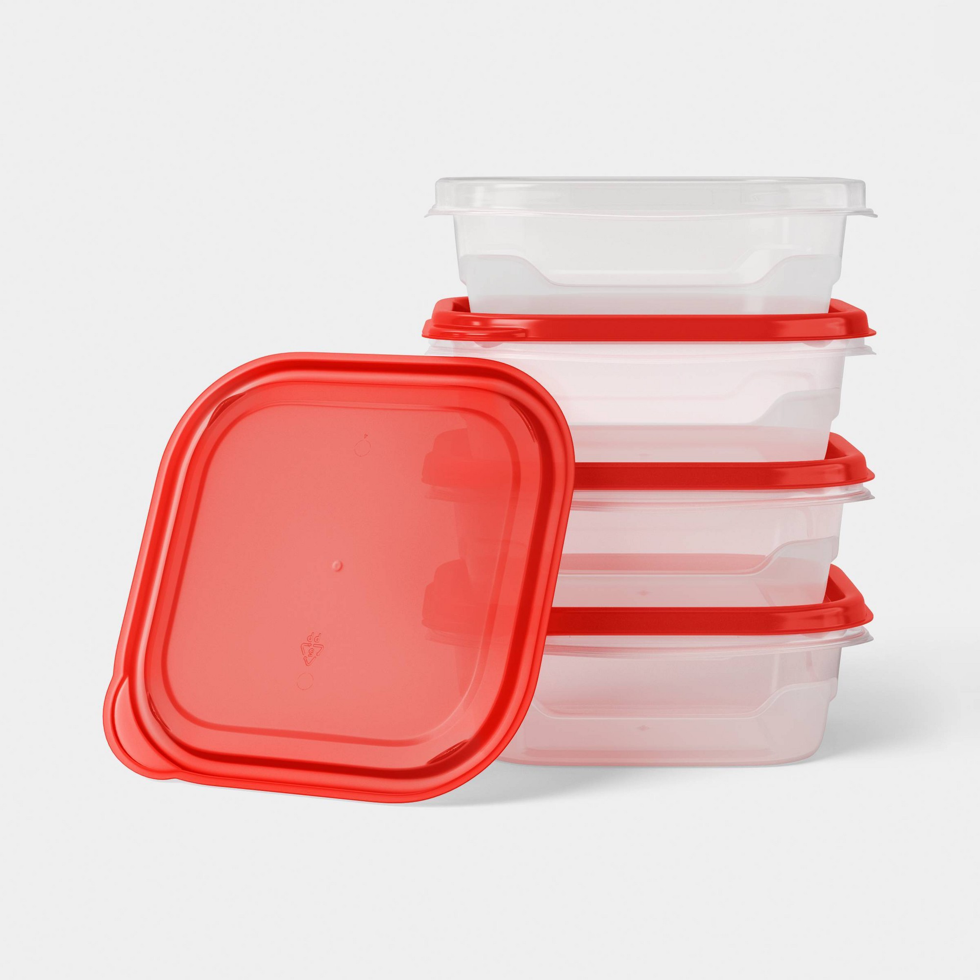 4ct Small Square Food Storage  - đánh giá và giá Storage Food Prep