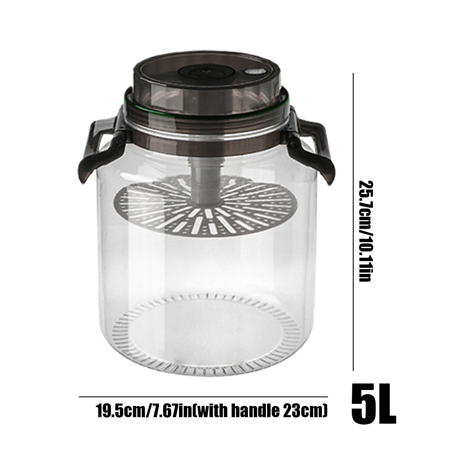 Pickle Jars with Lids 5L Round - đánh giá và giá Food Storage Lidl