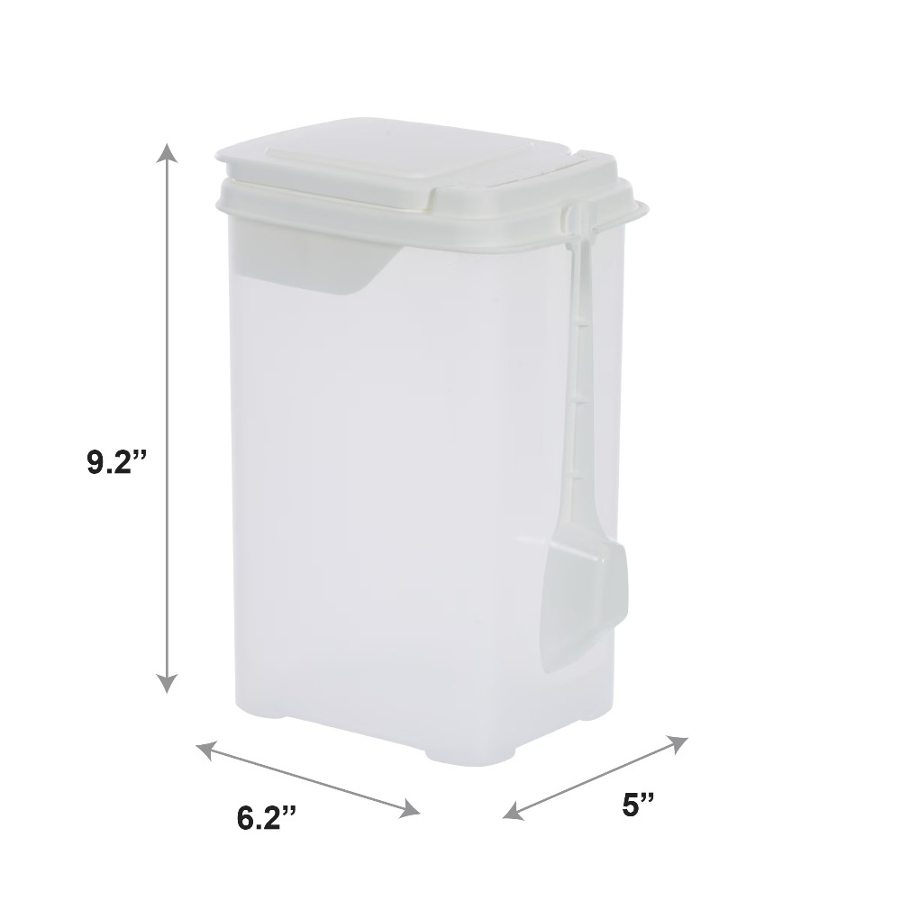 3.25 Quart Plastic Flour Conta - đánh giá và giá Food Storage Quart Containers